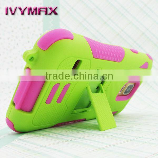 Hybrid back cover for samsung galaxy s5 cell phone