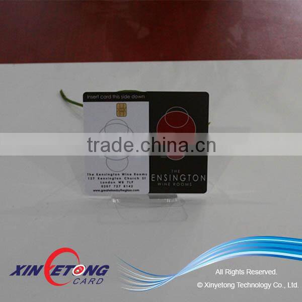 CMYK Offset Printing Contact IC Card With Sle5542 Chip
