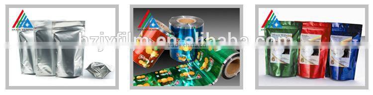 Metallised PET Pouch Film Laminatiing Oxygen Barrier