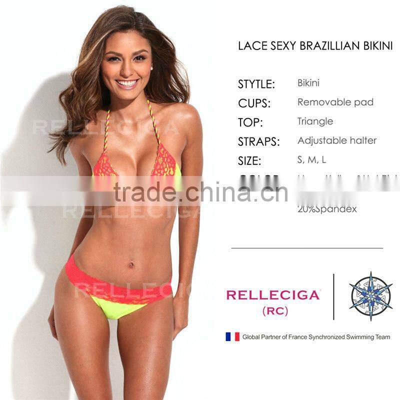 sexy triangle bikini set