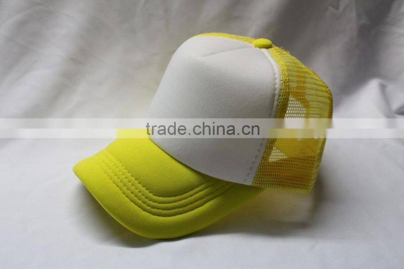 Sample free wholesale trucker caps no MOQ with different color matching