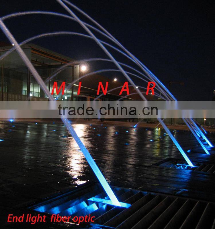 high quality 25cores 0.75mm multi strands fiber optic cable for decorate lighting