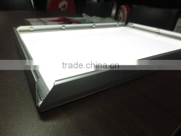 2014 fashion free sample china wholesale a2 size snap frame