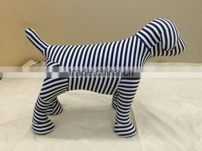 Display dog fabric dog wholesalers display dog mannequins dog mnnequin