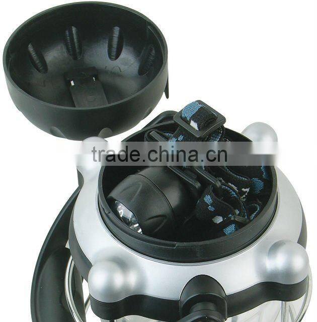 LED Dynamo lantern, LED camping light, wind-up, crank lighting