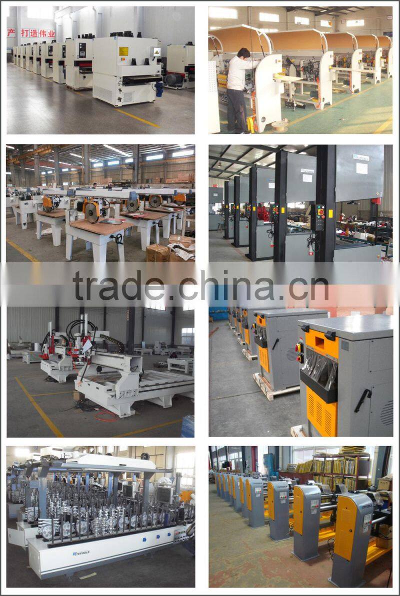 Solid wood floor making machine