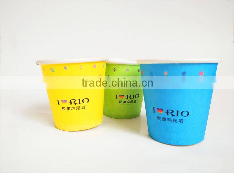 disposable tasting paper cup custom design competitive price and excellent quality