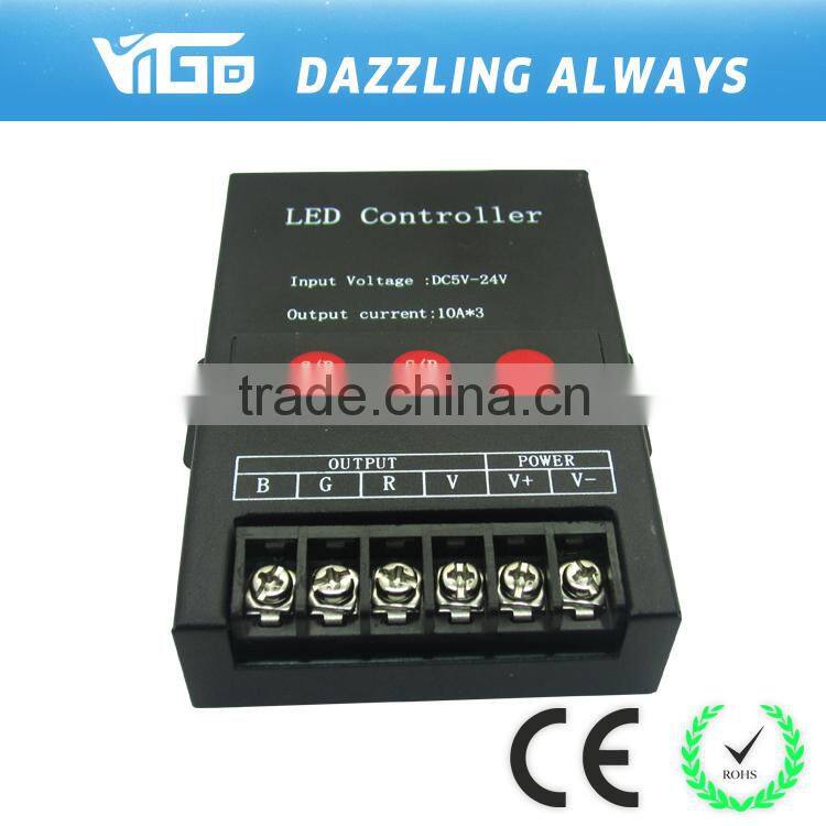 1500 dots rgb rgb led controller programmable with remote control DC5V-24V