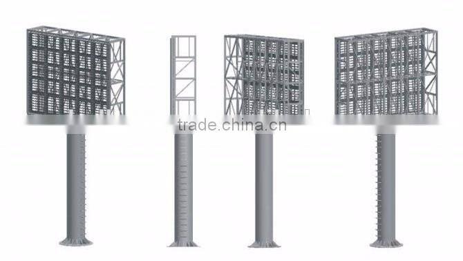 Outdoor LED Display Screen P16 Front Maintenance Static Scanning Full Color SMD