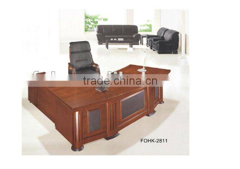 Wood Venner Executive Office Desk,Office Furniture(FOHK-2038)