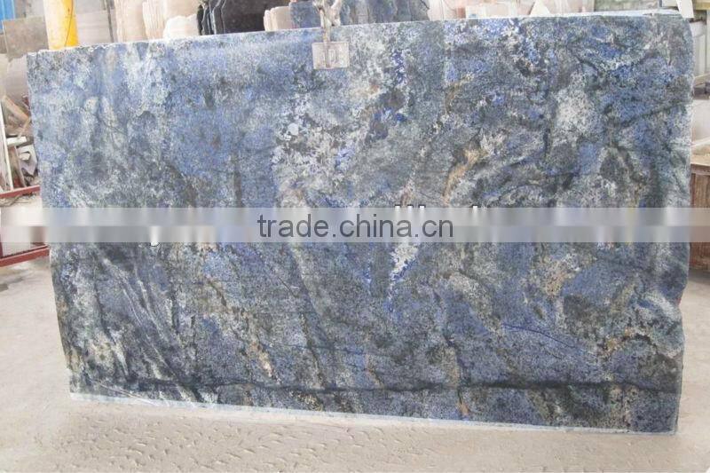 blue bahia granite slab
