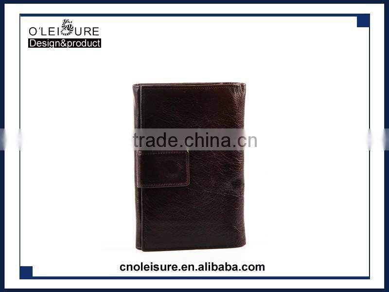 Travel wallet man's running man bag leather simple men bag business card holder leather card holder alibaba China manufacturer