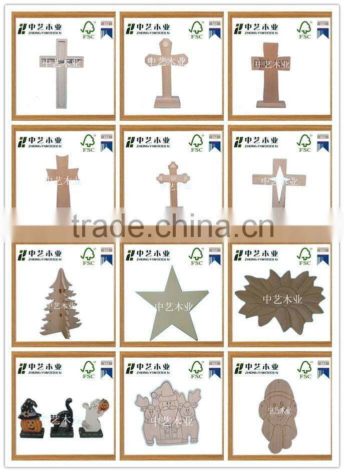 Trade assurance Blessing handmade wooden decorative crosses wooden crosses