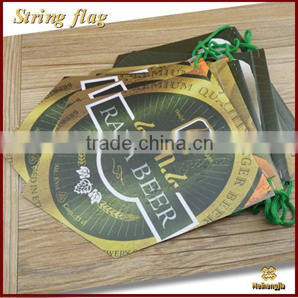 New style high quality indoor hanging flags