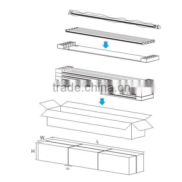 Shenzhen 4ft/5ft/6ft/8ft v shape t8 led tube