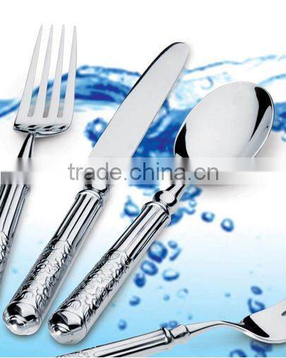 2015 wholesale metal fork spoonset with gift box ceramic/kinds of spoon and fork metal/disposable plastic spoon and fork