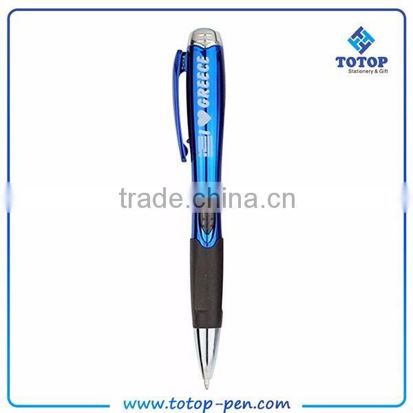 Advertising stamp light promotional metal pen
