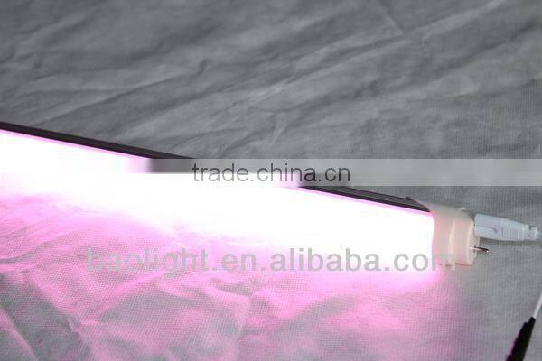 Super bright 100-110lm/w t8 red tube sex led vietnam tube cinnamon 24watt 1500mm tube led