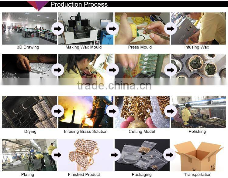 multi stone ring shape jewelry 2016 woman wedding fashion rose gold necklace earring jewelry set