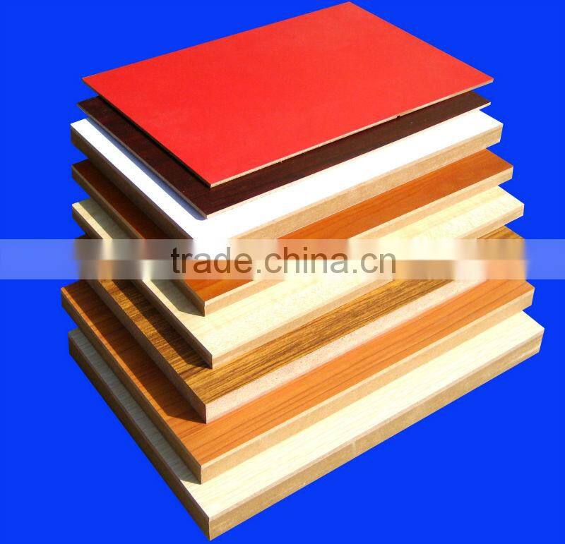 1220x2440x17mm melamine faced MDF