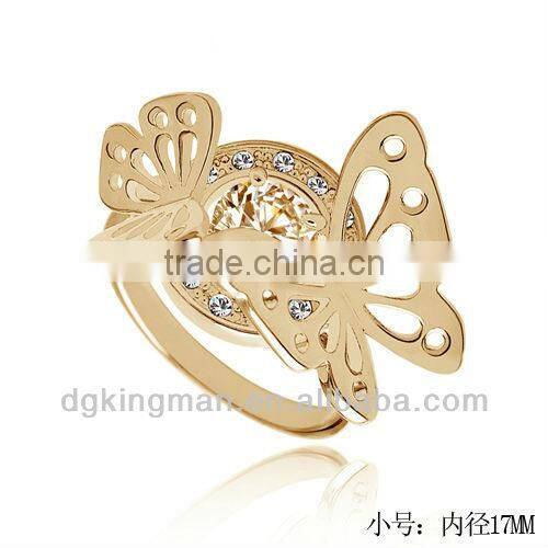 Kingman 2013 Fashion 18 Carat White Gold Diamond Ring