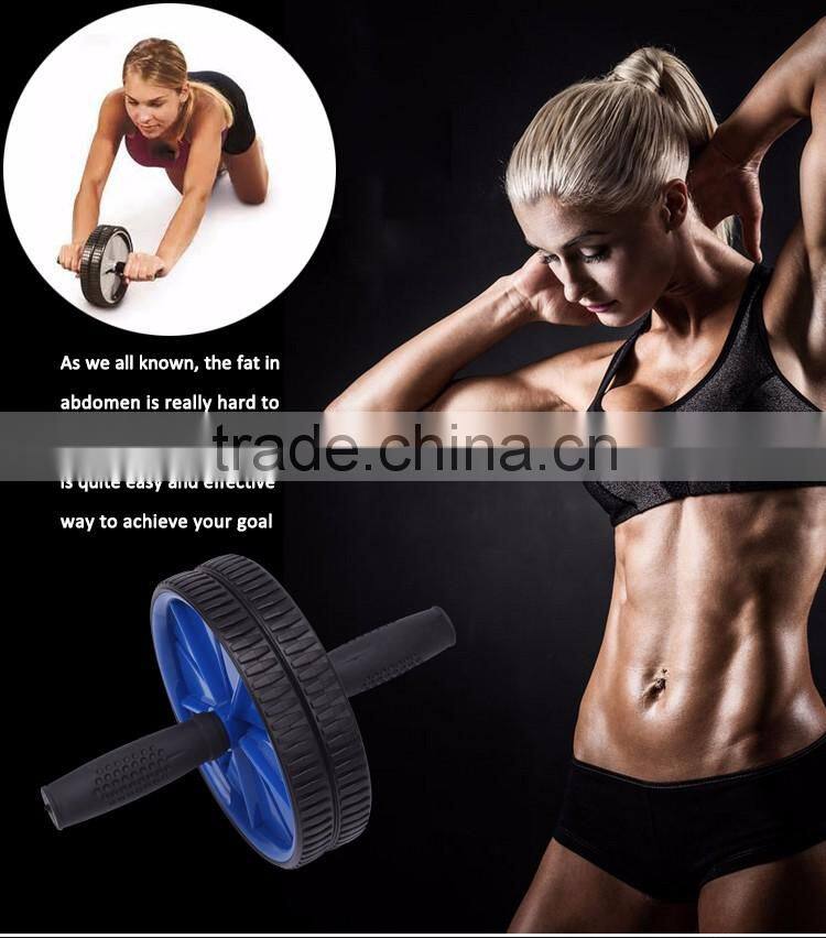 Foam handle abdominal leg Exercise wheel