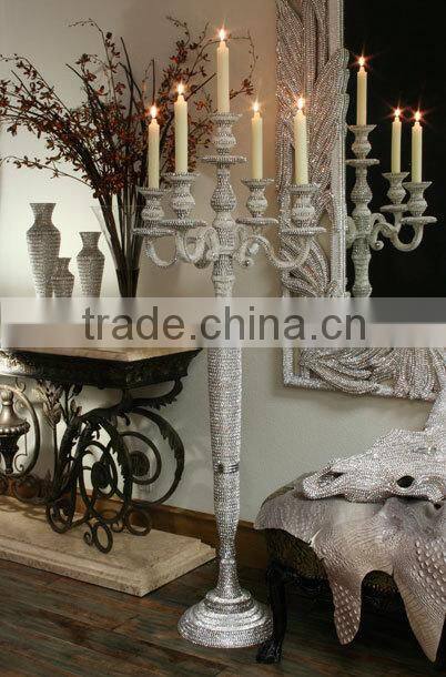 Gold candelabra