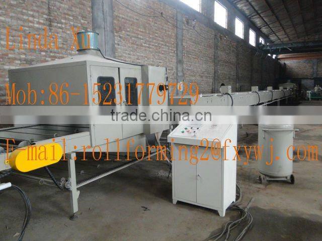 Cold roll forming machine for steel