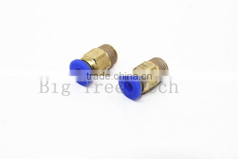 3D printers j-head remote connectors remote thermal head into the hot end of the material moving push pipe fitting tone