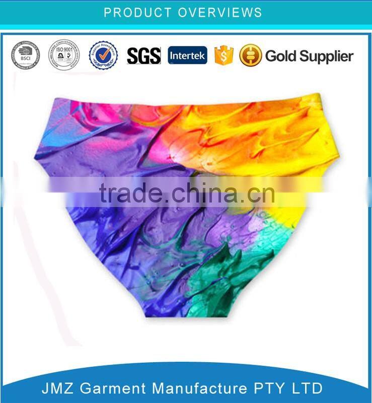 Digital print panties for custom women underwear