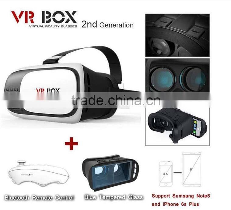 Google Cardboard 2016 VR Box Headset Video Glasses Movie Game For Iphone