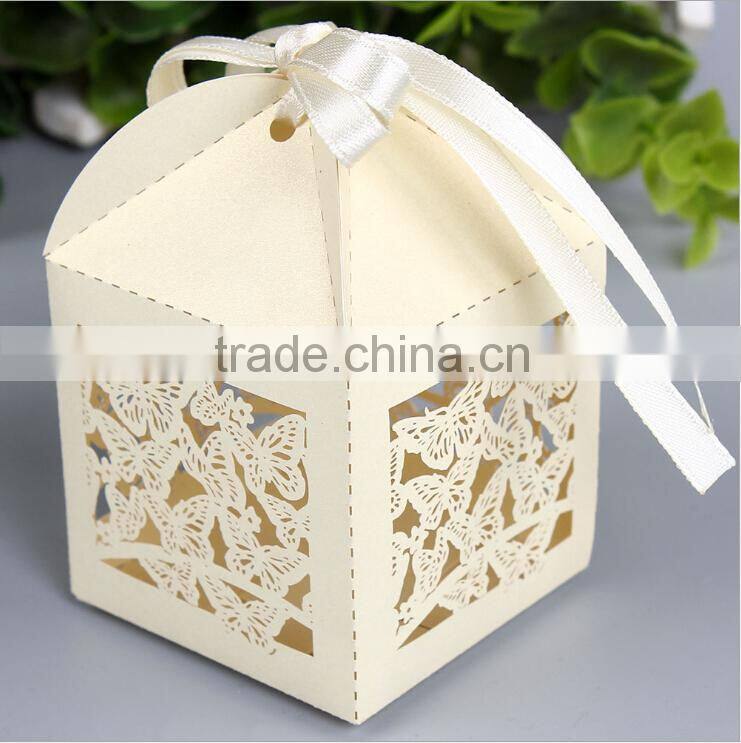 High quality luxury chocolate praline wedding candy box manufacturer