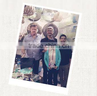 Elegant White Home Stand For Metal Candel Holder