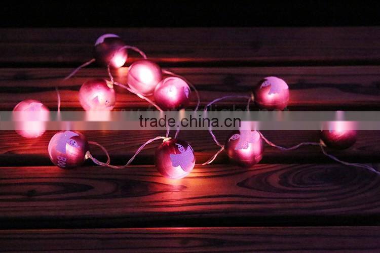 TZFEITIAN China Zhejiang factory CE ROHS Hanging Party solar led garland led ball string light