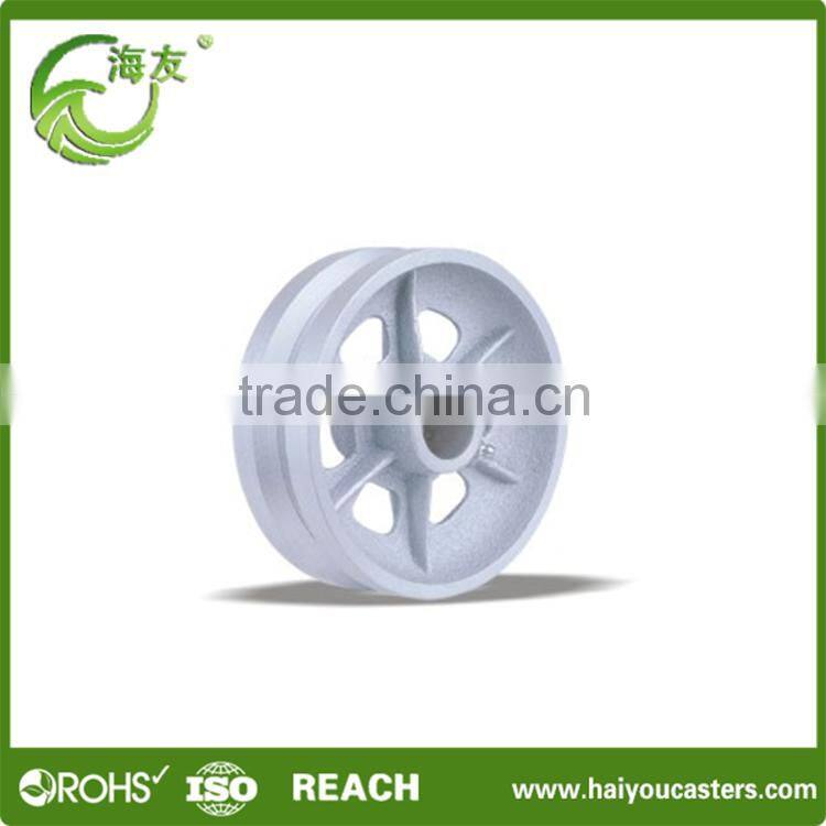 Hot sell 2015 new products cast iron grooved belt pulley