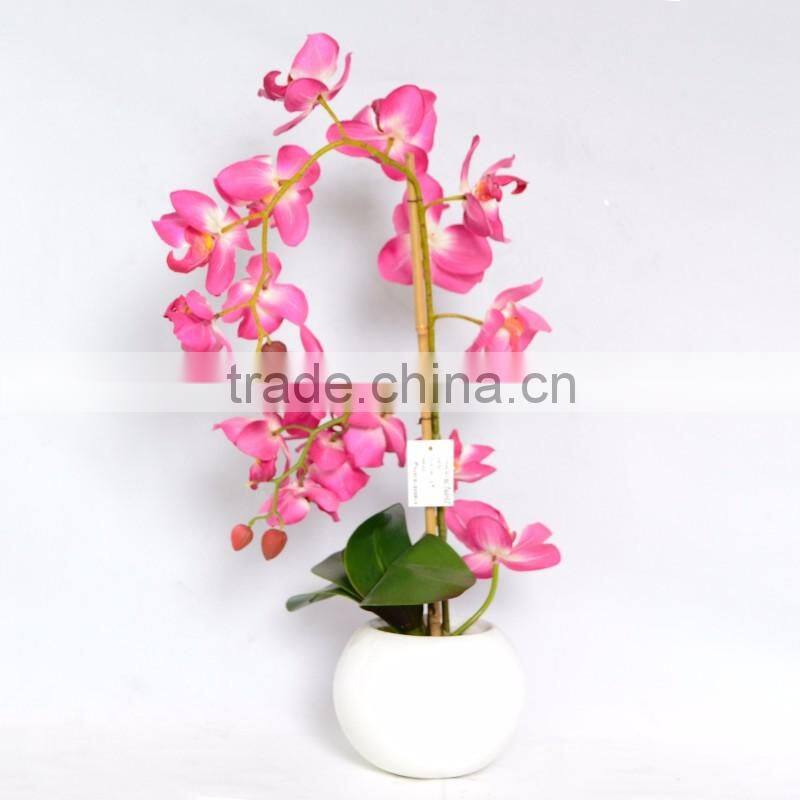 Phalaenopsis Orchid Silk Flower Arrangement