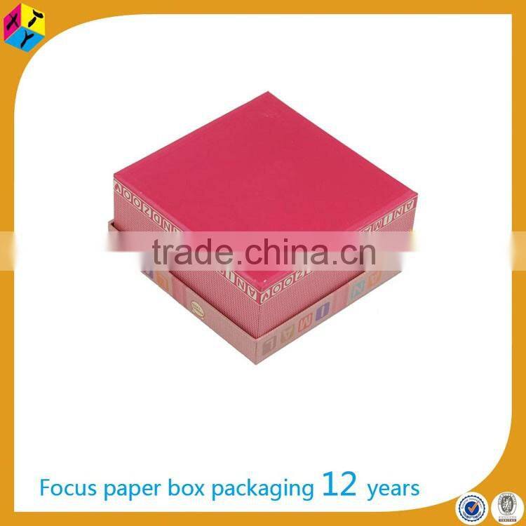 custom fancy handmade cardboard paper gift box
