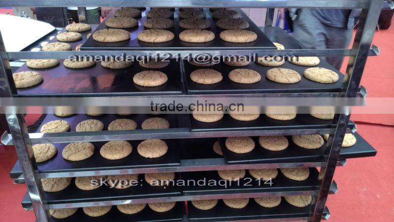 32 trays gas bakery oven rotary oven