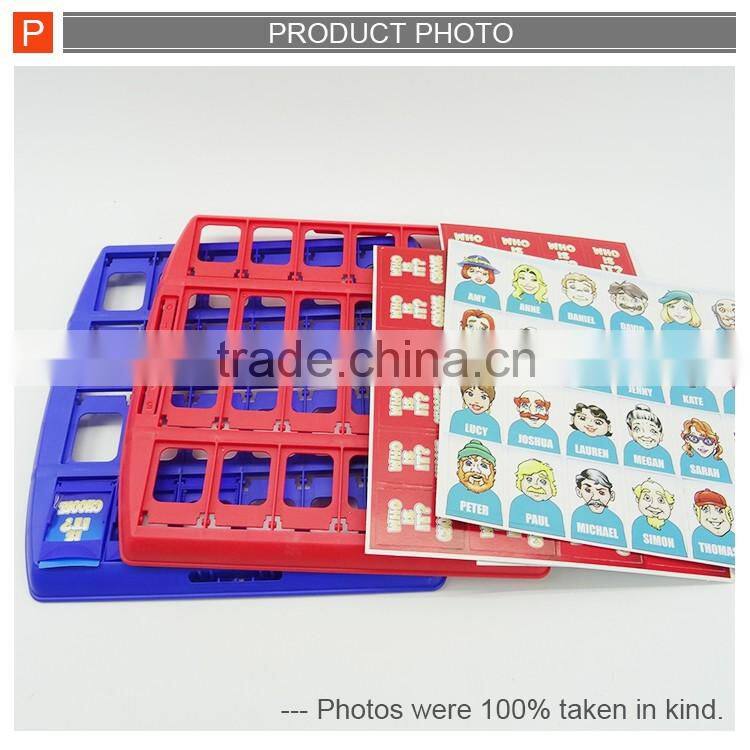 Funny intelligent guess chess who i am chess game toys for kids