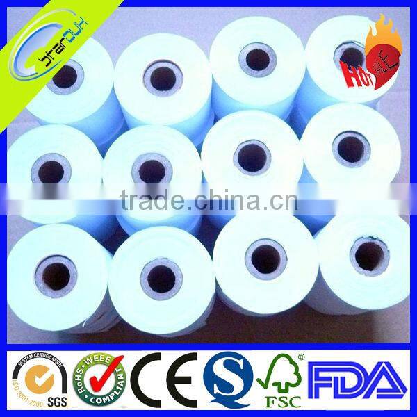 blank sticker paper roll