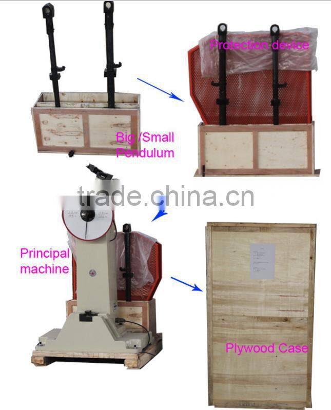 izod impact strength pendulum testing equipment