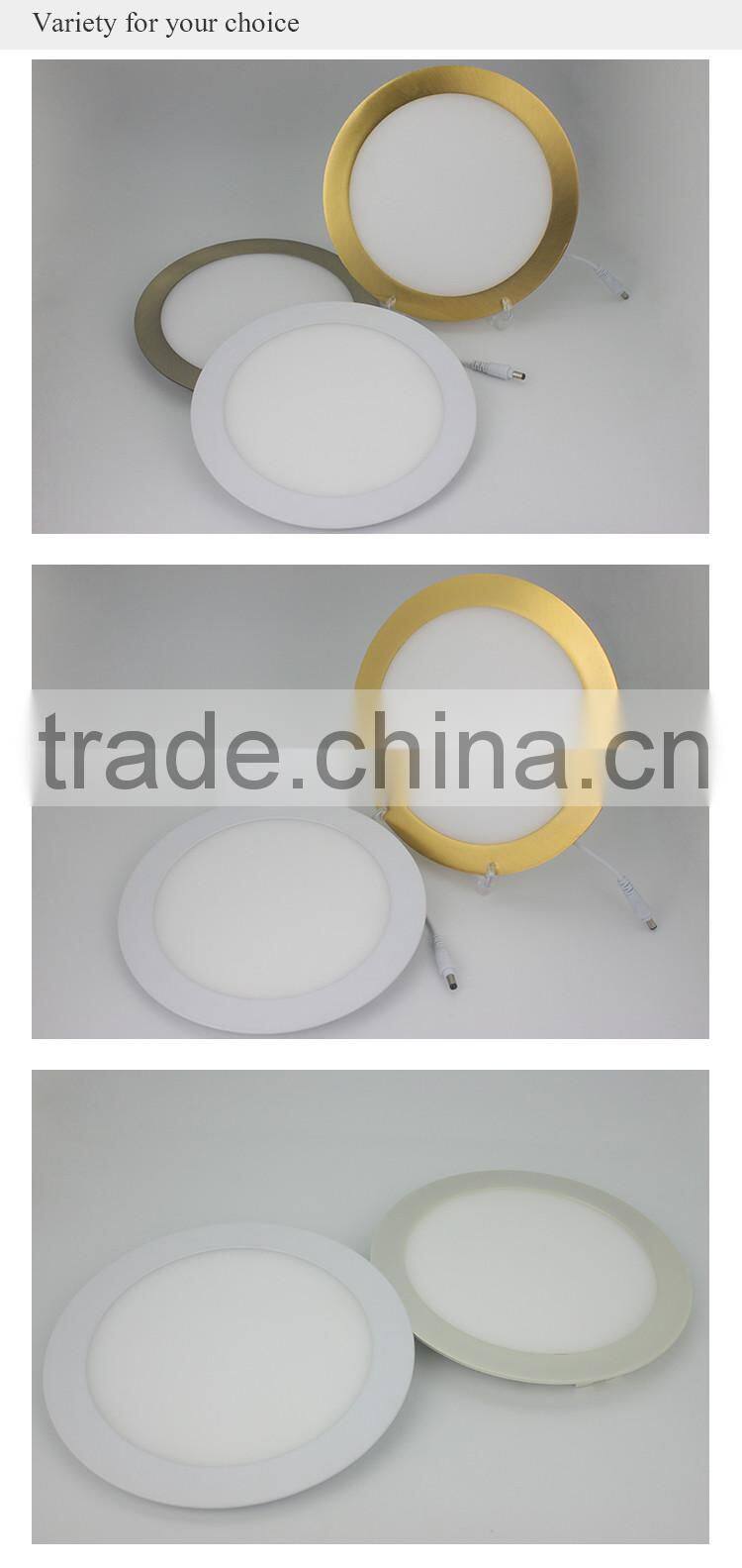 2835 led round slim panel light