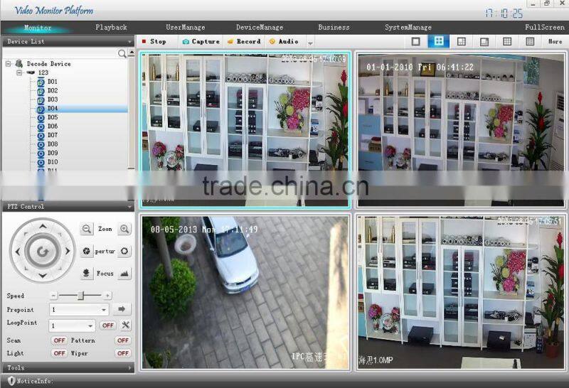 Onvif Linux Embeded 4ch 960H Cctv Dvr Recorder H264 4ch Cloud Technology Hot Sale !