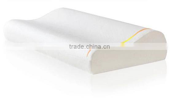 Natural memory foam filled bamboo fiber pillow
