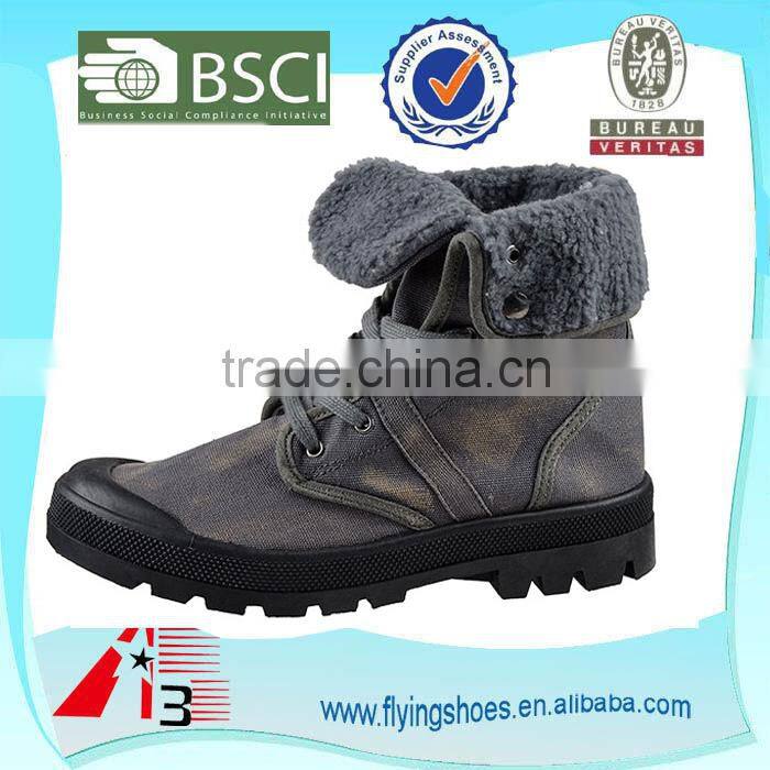 factory direct plush lining fashion cheap winter boots for women