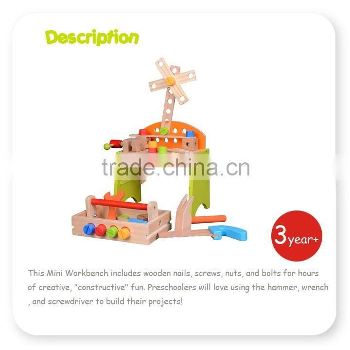 Wooden Assembly Toy Toy Construction Tools