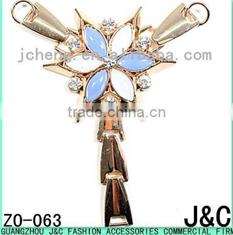 the most popular T shaped alloy lady shoes accessory