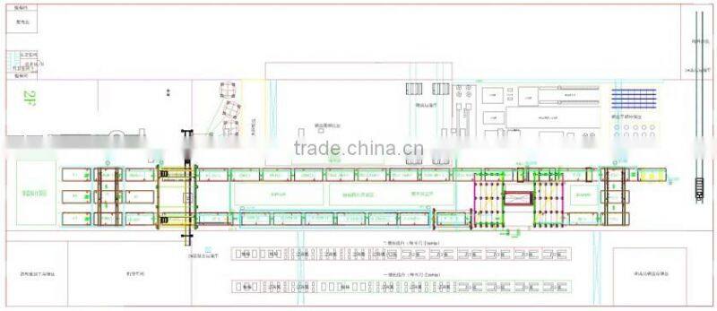 reinforced precast concrete slab, floor, production line