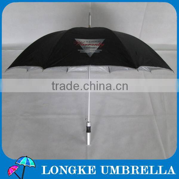 24"manual open Straight golf Umbrella with EVA handle