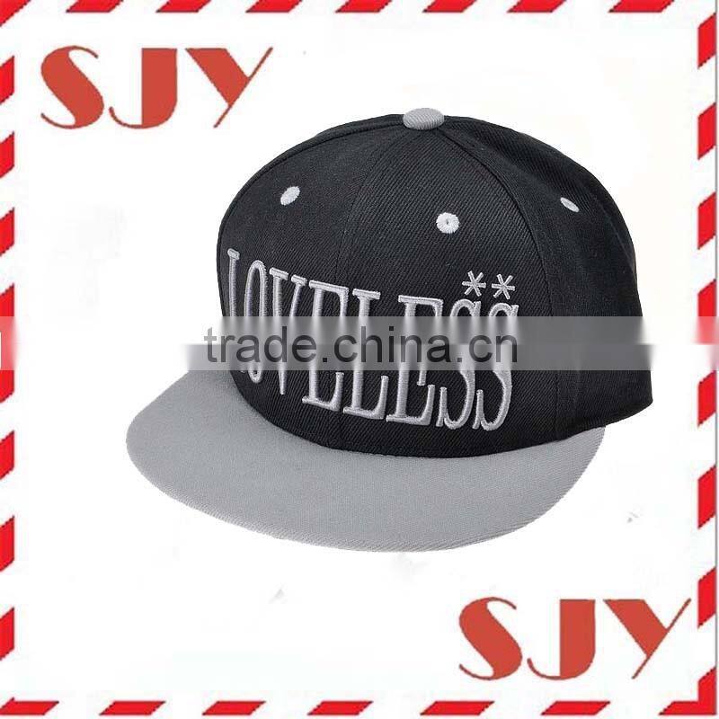OEM classic pattern 3D embroidery 100% cotton low minimums snapback hat